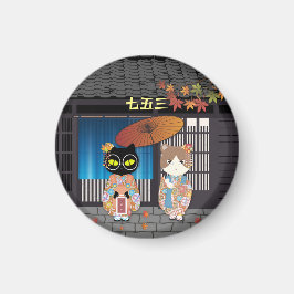 Poiluna's 7-5-3 viering magneet