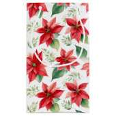 Poinsetas Klein Cadeauzakje (Achterkant)