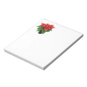 Poinsetta Notitieblok (Linkerzijde)
