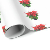 Poinsetta-pakpapier Cadeaupapier (Rol Hoek)