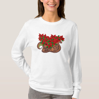poinsetta Slaaigh Long-hoes Shirt