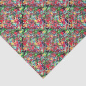 poinsetta tissuepapier (Detail)