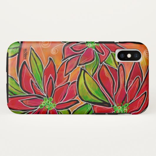 Poinsettia 2018 Phone Case (Achterkant (horizontaal))