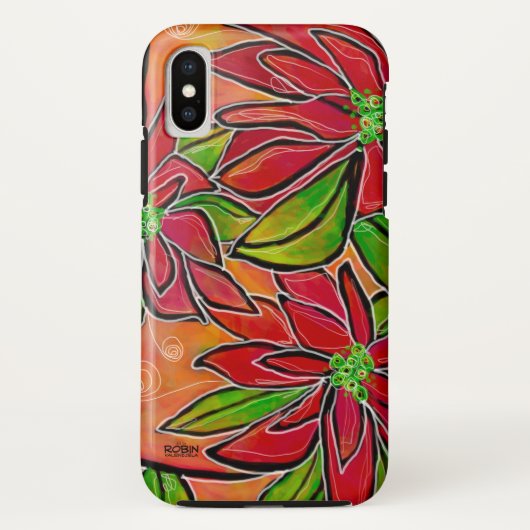 Poinsettia 2018 Phone Case (Achterkant)