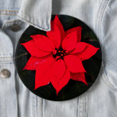 Poinsettia 6078 ronde button 6,0 cm (In situ)