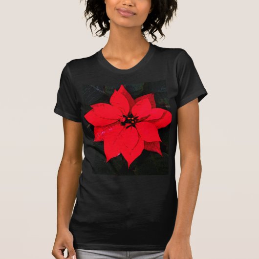 Poinsettia 6078 t-shirt (Voorkant)