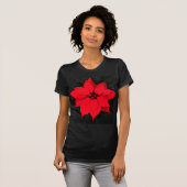 Poinsettia 6078 t-shirt (Voorkant volledig)