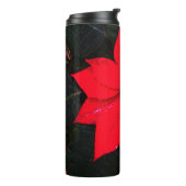 Poinsettia 6078 thermosbeker (Gedraaid links)