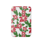 Poinsettia Badmat (Voorkant Verticaal)