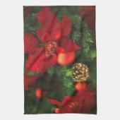 Poinsettia Beauty Kitchen Towel Theedoek (Verticaal)