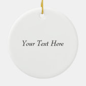 Poinsettia Beauty Ornament (Achterkant)