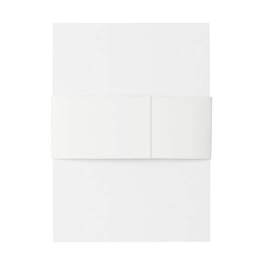 Poinsettia Berries Foliage Waterverf bruiloft Uitnodigingen Wikkel (Achterkant Voorbeeld)