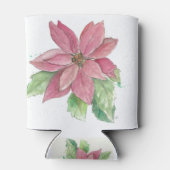 poinsettia blikjeskoeler (Achterkant)