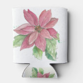 poinsettia blikjeskoeler (Achterkant)