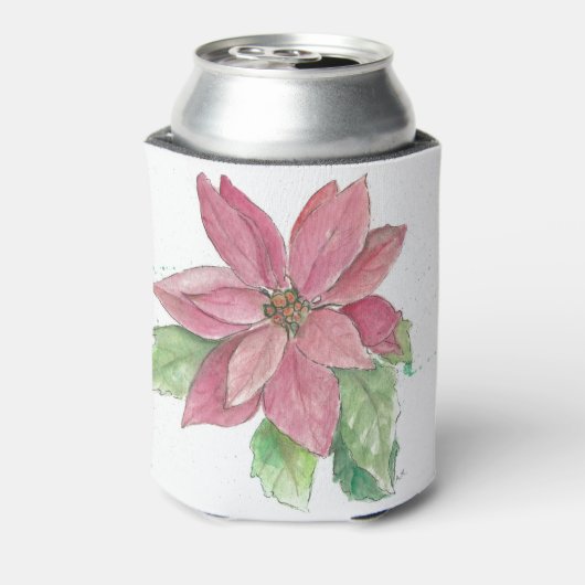 poinsettia blikjeskoeler (Blikje Achterkant)