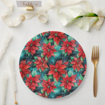 Poinsettia Bloemen Classic Kerst Bloemen