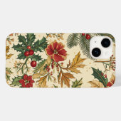 Poinsettia Bloemen Kerstpatroon (13) Case-Mate iPhone Case (Achterkant (horizontaal))