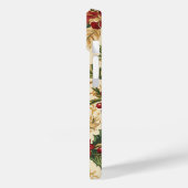 Poinsettia Bloemen Kerstpatroon (13) Case-Mate iPhone Case (Achterkant / Links)