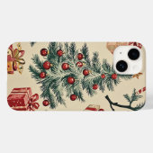 Poinsettia Bloemen Kerstpatroon (2) Case-Mate iPhone Case (Achterkant (horizontaal))