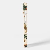 Poinsettia Bloemen Kerstpatroon (3) Case-Mate iPhone Case (Achterkant / Links)