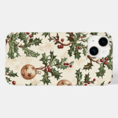 Poinsettia Bloemen Kerstpatroon (6) Case-Mate iPhone Case (Achterkant (horizontaal))