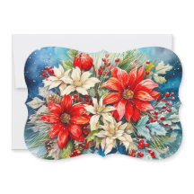 Poinsettia Boeket toevoegen Handtekening & Groet