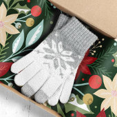 Poinsettia Botanical Floral Kerstmis Tissuepapier