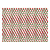 Poinsettia Bouquet Red Cardinale Holiday Tafelkleed (Voorkant (Horizontaal))