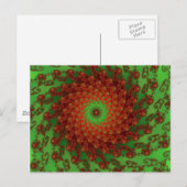 Poinsettia Briefkaart (Voorkant / Achterkant)