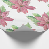 Poinsettia Cadeaupapier (Hoek)