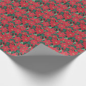 Poinsettia Cadeaupapier (Hoek)