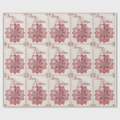 Poinsettia Cadeaupapier (Vlak)