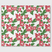Poinsettia Cadeaupapier (Vlak)