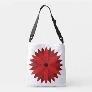 Poinsettia Crossbody Tas