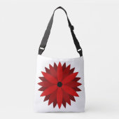 Poinsettia Crossbody Tas (Voorkant)