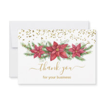 Poinsettia, dennen, gouden kerstmis