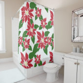 Poinsettia Douchegordijn (In situ)