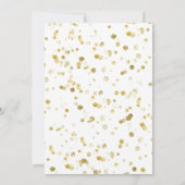 Poinsettia Eenhoorn met Rode Kerst Kaart (Achterkant)