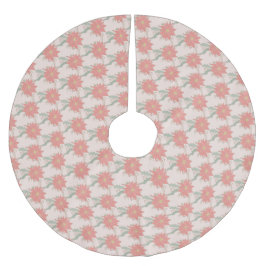 Poinsettia en Holly sprays Kerstboom Rok