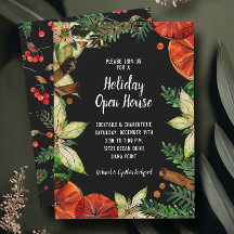 Poinsettia en Sinaasappels Kerst