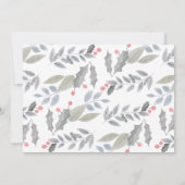 Poinsettia Floral Hand-draw Holiday Garland (Achterkant)