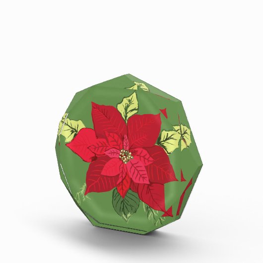 Poinsettia Flower Fotoblokken (Rechts)