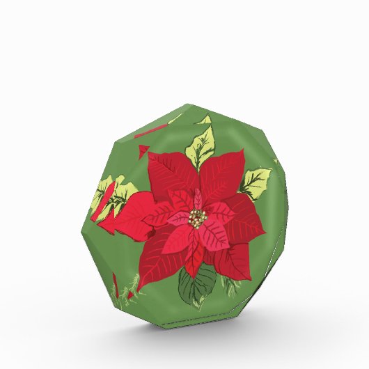 Poinsettia Flower Fotoblokken (Links)