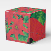 Poinsettia Geschenkdozen Bedankdoosjes (Voorkant Zijde)
