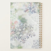 Poinsettia, heilig, mistletoe, pijndenkerst planner (Achterkant)