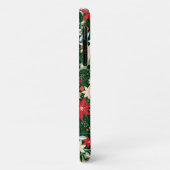Poinsettia Holiday Kerstmis Case-Mate iPhone Case (Achterkant/links)