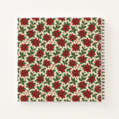  Poinsettia Holiday Notitieboek (Achterkant)