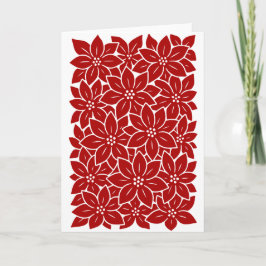 Poinsettia Kaart