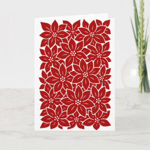 Poinsettia Kaart