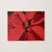 Poinsettia kerst legpuzzel (Horizontaal)